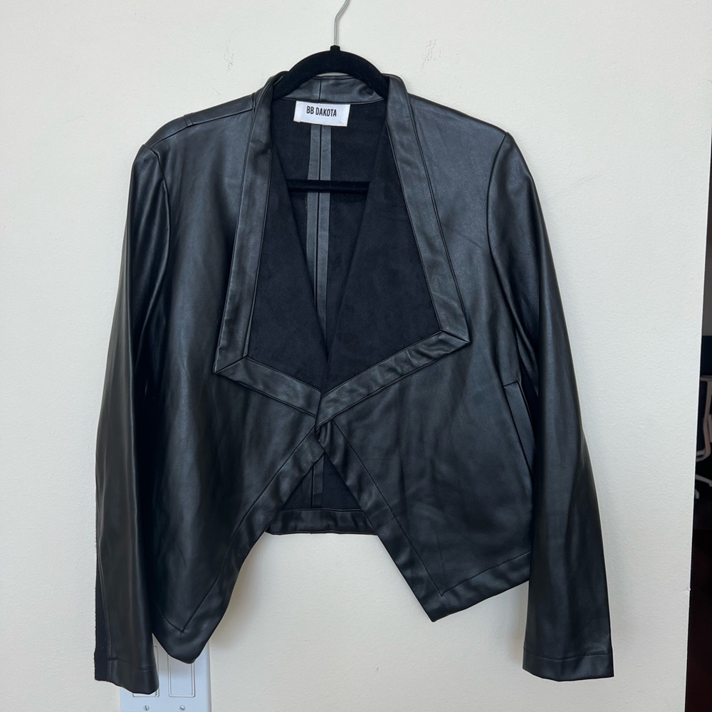 BB Dakota faux leather jacket